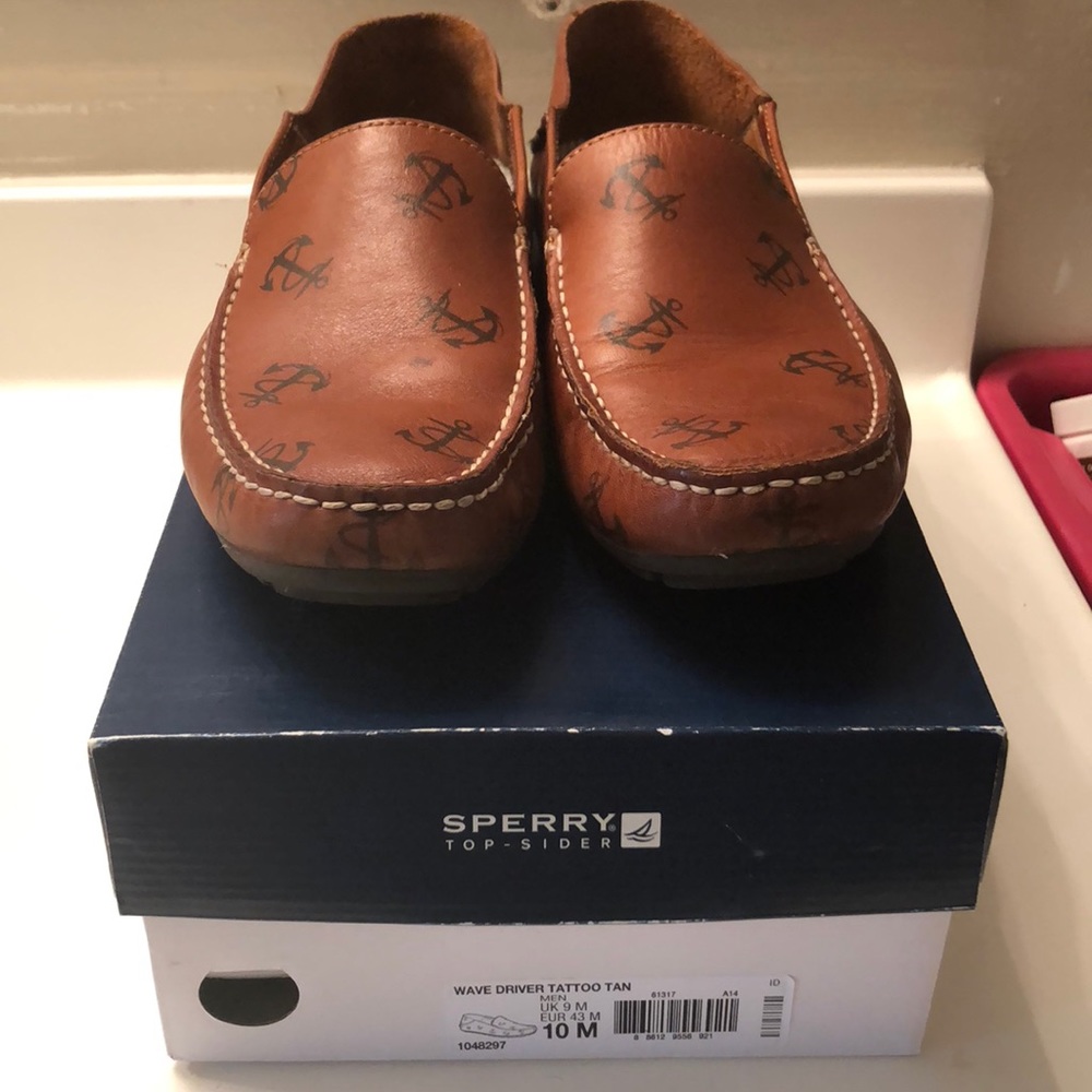 Sperry - Wave Driver Tattoo Tan